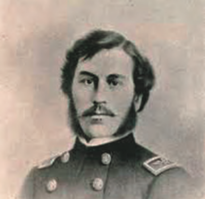 Colonel Haldimand Sumner Putnam Commander 7th New Hampshire Volunteer Regiment. Photo credit: Monroe County Library.
